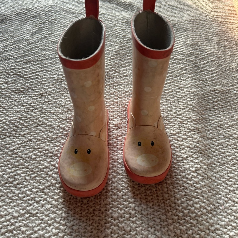 Mini Boden Pig Boots size 25